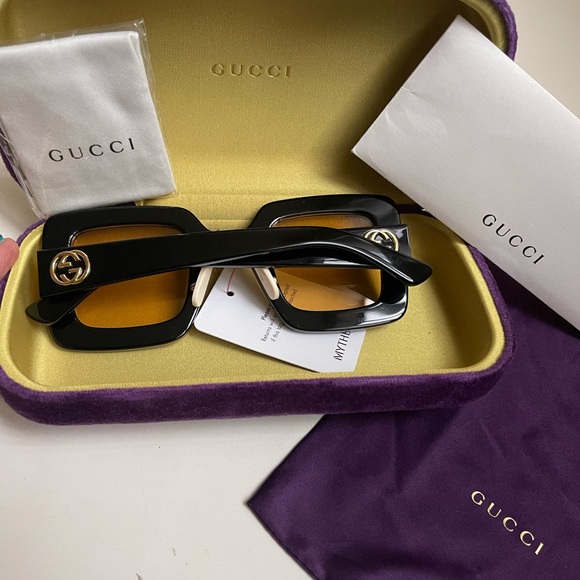 Gucci NWT Square Oversized Sunglasses